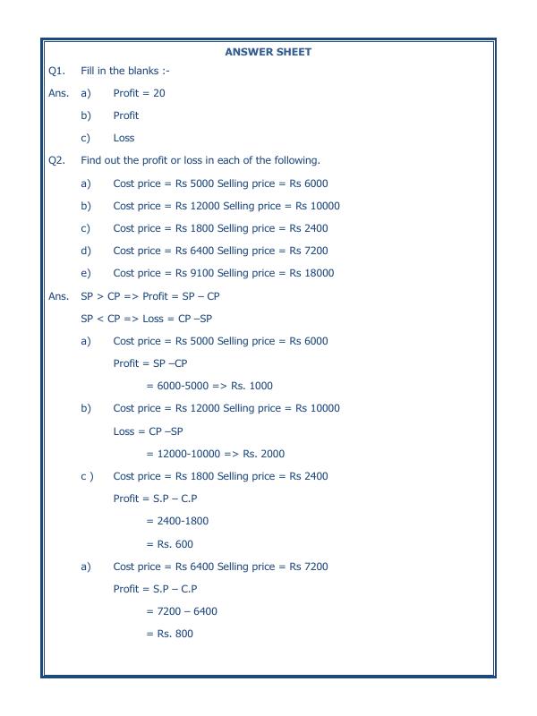 Profit And Loss-07