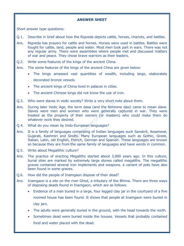 A2Zworksheets:Worksheet of What Books And Burials Tell Us-09-Our ...