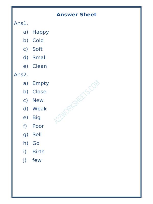 Class-L-Opposite Word-07