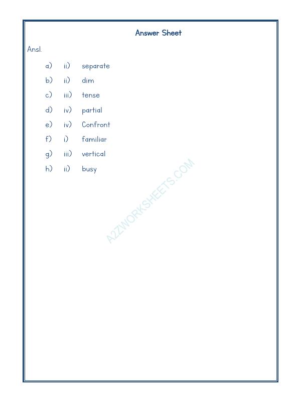 A2ZworksheetsWorksheet of Antonyms02GrammarEnglish