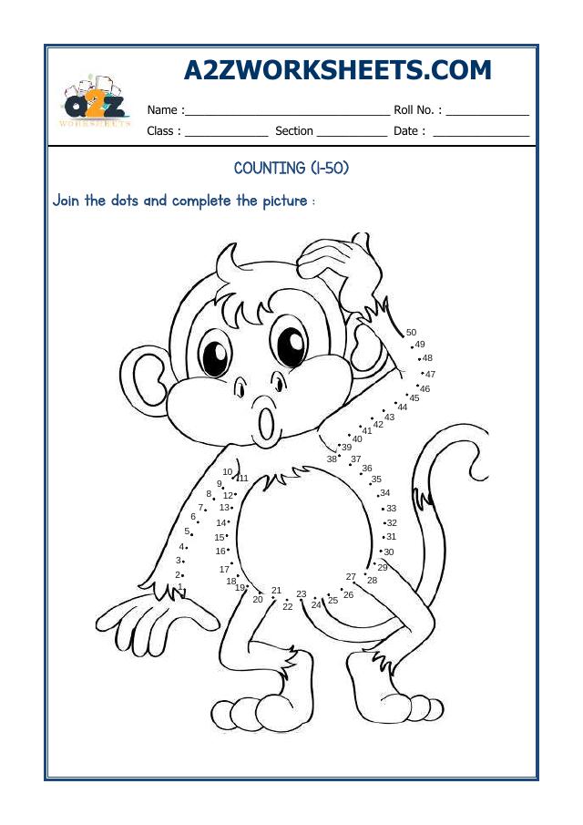 A2Zworksheets:Worksheet of Join The Dots And Complete The Picture-05 ...
