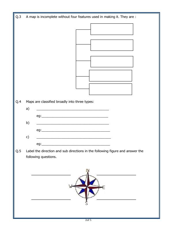 A2ZworksheetsWorksheet of Globes And MapsMaps and DirectionsGeneral